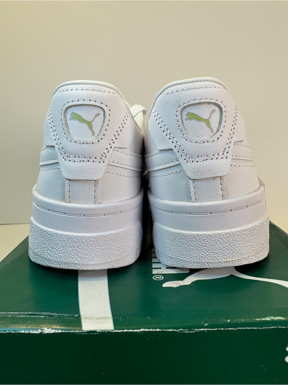 PUMA Cali Dream MIS White Peach Pink Lavender Women’s Size 9 Sneaker - Picture 5 of 8